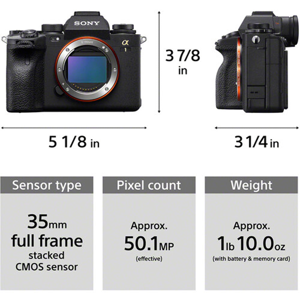 Sony Alpha 1 / A1 Mirrorless Digital Camera (Body Only) - ILCE-1/B