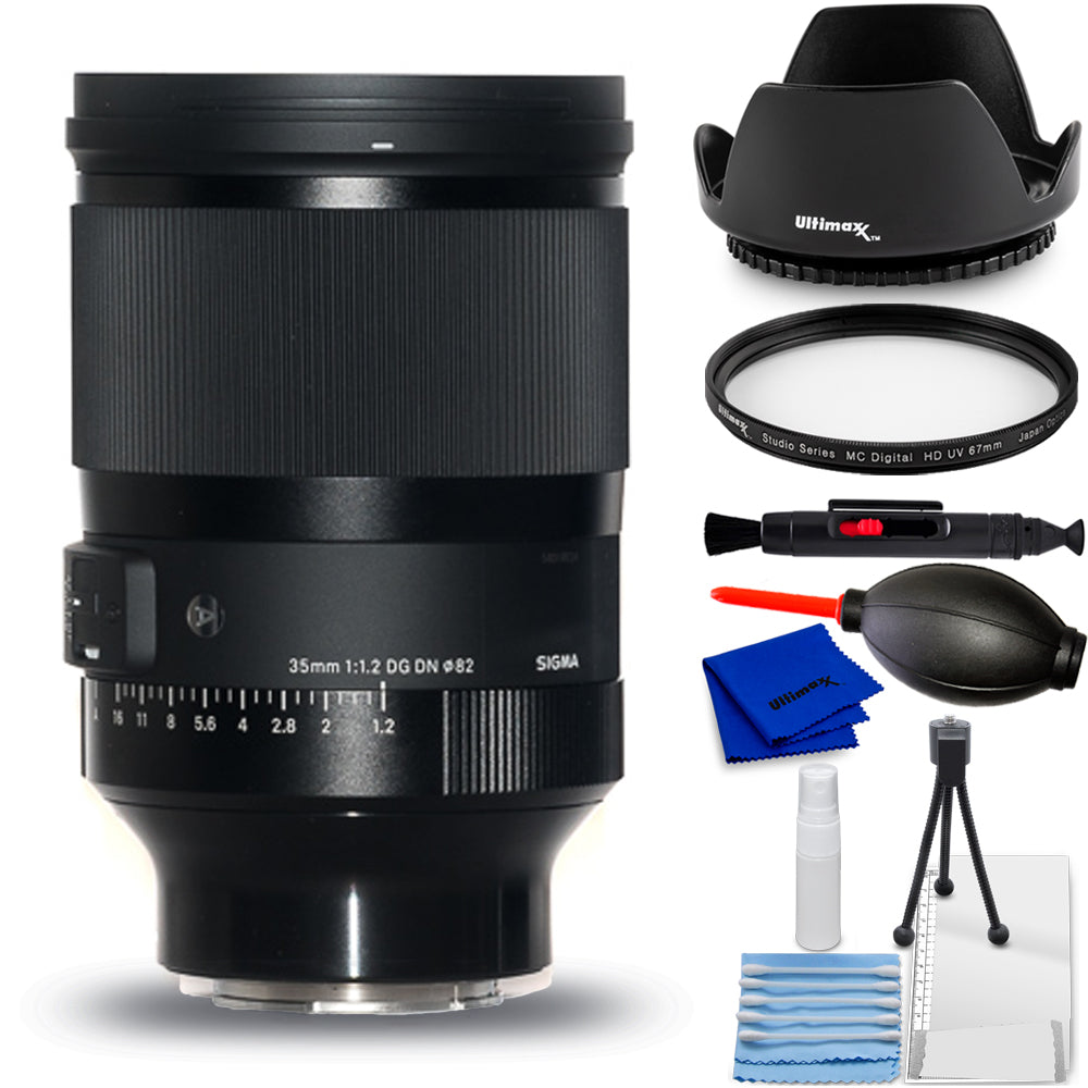 Sigma 35mm f/1.2 DG DN Art Objektiv für Leica L 341969 - 7-teiliges Zubehörpaket