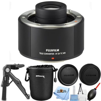 Fujifilm XF 2x TC WR Telekonverter + Stativ + Objektivtasche Bundle 16516271