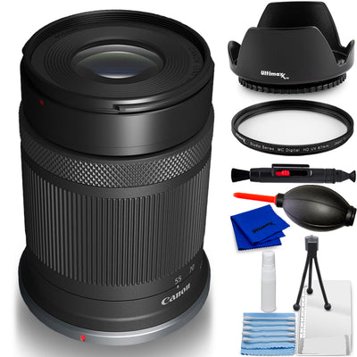 Canon RF-S 55-210mm f/5-7.1 IS STM Objektiv (Canon RF) 5824C002 - 7-teiliges Zubehörset