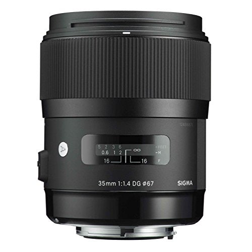 Sigma 35mm f/1.4 DG HSM Art Lens for Sony A DSLR Cameras - 340205