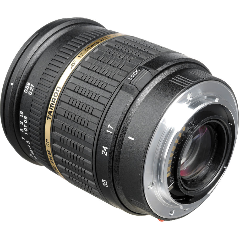 Tamron Zoom Weitwinkel SP AF 17-50mm f/2.8 XR Di II LD Asphärisches IF Objektiv-Kit