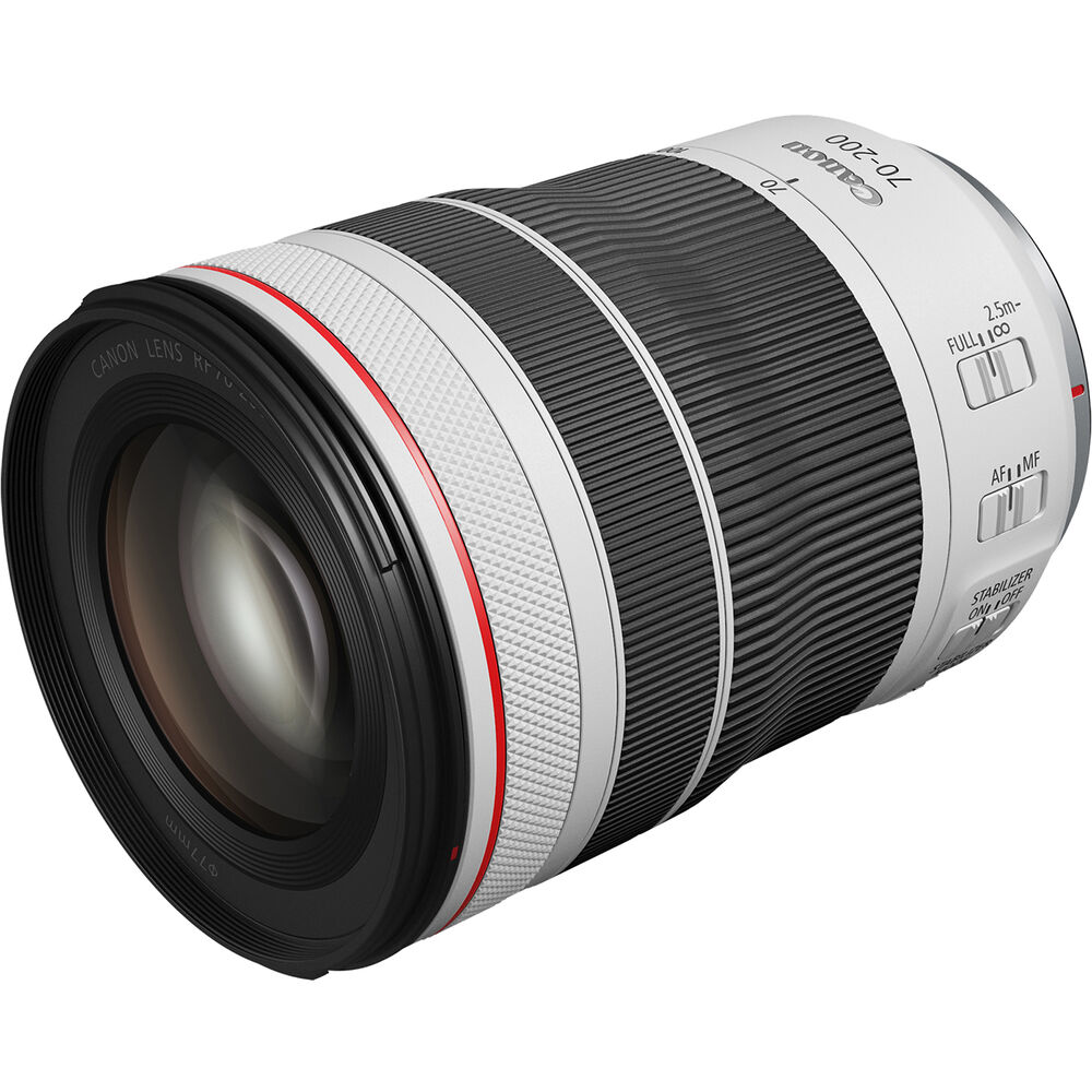 Canon RF 70-200mm f/4L IS USM Objektiv 4318C002 - 12-teiliges Zubehörpaket