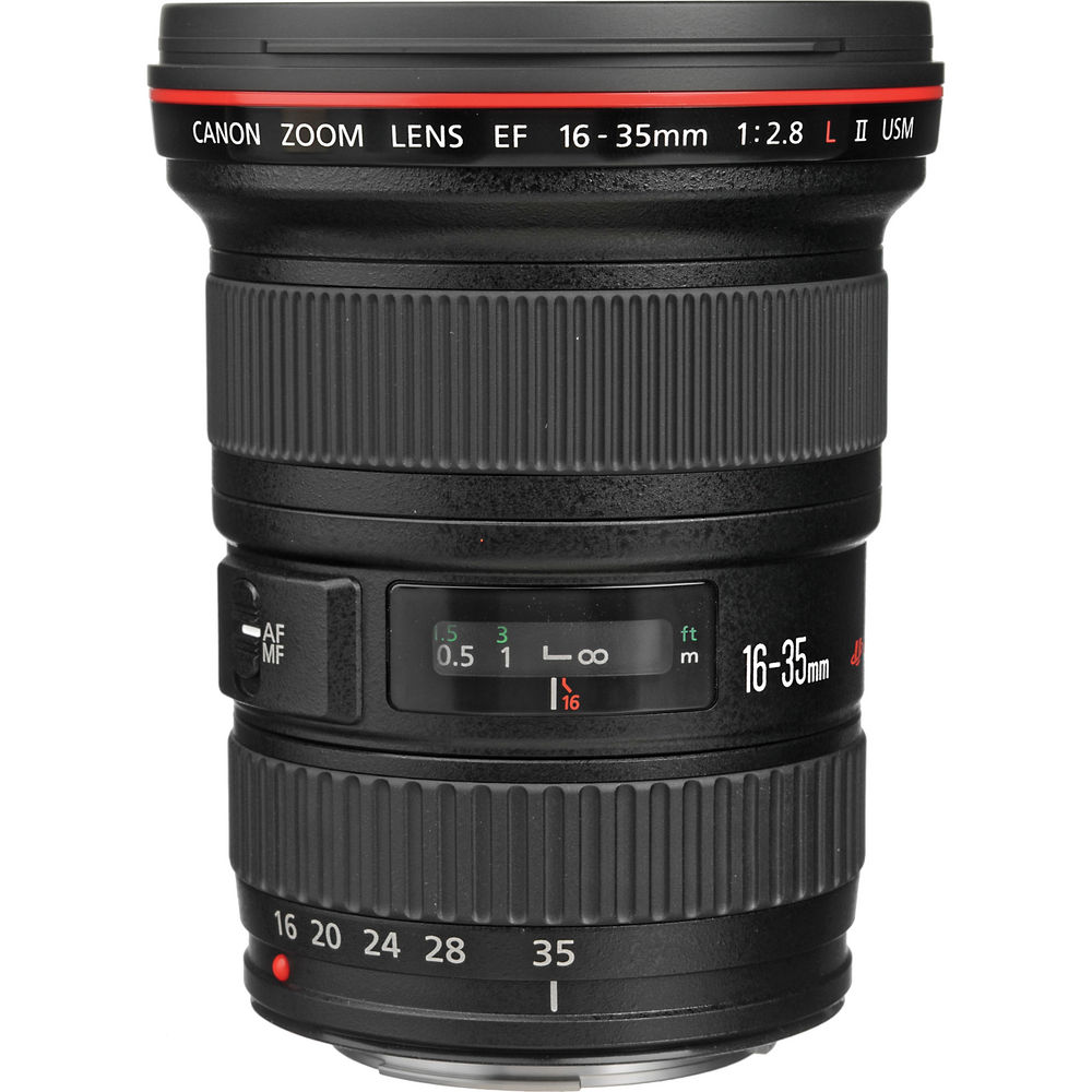 Canon EF 16-35mm f/2.8L II USM Objektiv 1910B002 - 7-teiliges Zubehörpaket