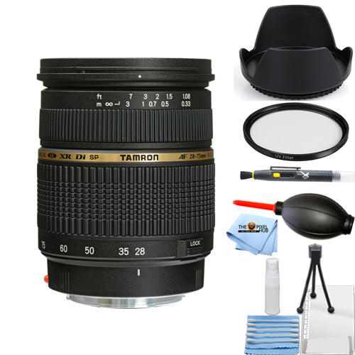 Tamron A09 SP AF 28–75 mm 1:2,8 XR Di LD asphärisches (IF) Makro-Zoom-Objektiv – Kit 1