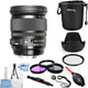 Sigma 24-105mm F/4 DG OS HSM Art Lens for Nikon 635-306 - 10PC Accessory Bundle Sigma