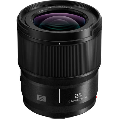 Panasonic Lumix S 24 mm f/1.8 Objektiv S-S24 - 7-teiliges Zubehörpaket