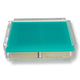 Lucite Acrylic Bridge Playing Card Holder + Playing Cards Included (Turquoise) Ready Covers