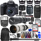 Canon EOS 850D / T8i with 18-55mm + 75-300mm + 50mm STM 5 LENS Top Value Bundle Canon