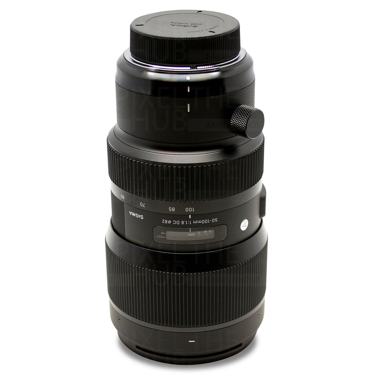 Sigma 50-100mm f/1.8 DC HSM Art Objektiv für Canon EF 693954 - 7-teiliges Zubehörpaket