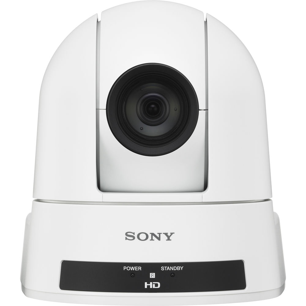 Sony SRG-300HW Ceiling Mount Remote 1080p Desktop PTZ Camera + 30x Optical Zoom