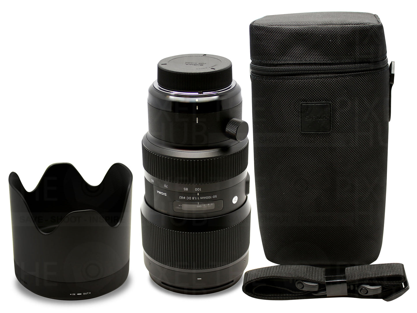 Sigma 50–100 mm f/1,8 DC HSM Art-Objektiv für Canon EF-Objektiv – 10-teiliges Zubehörpaket