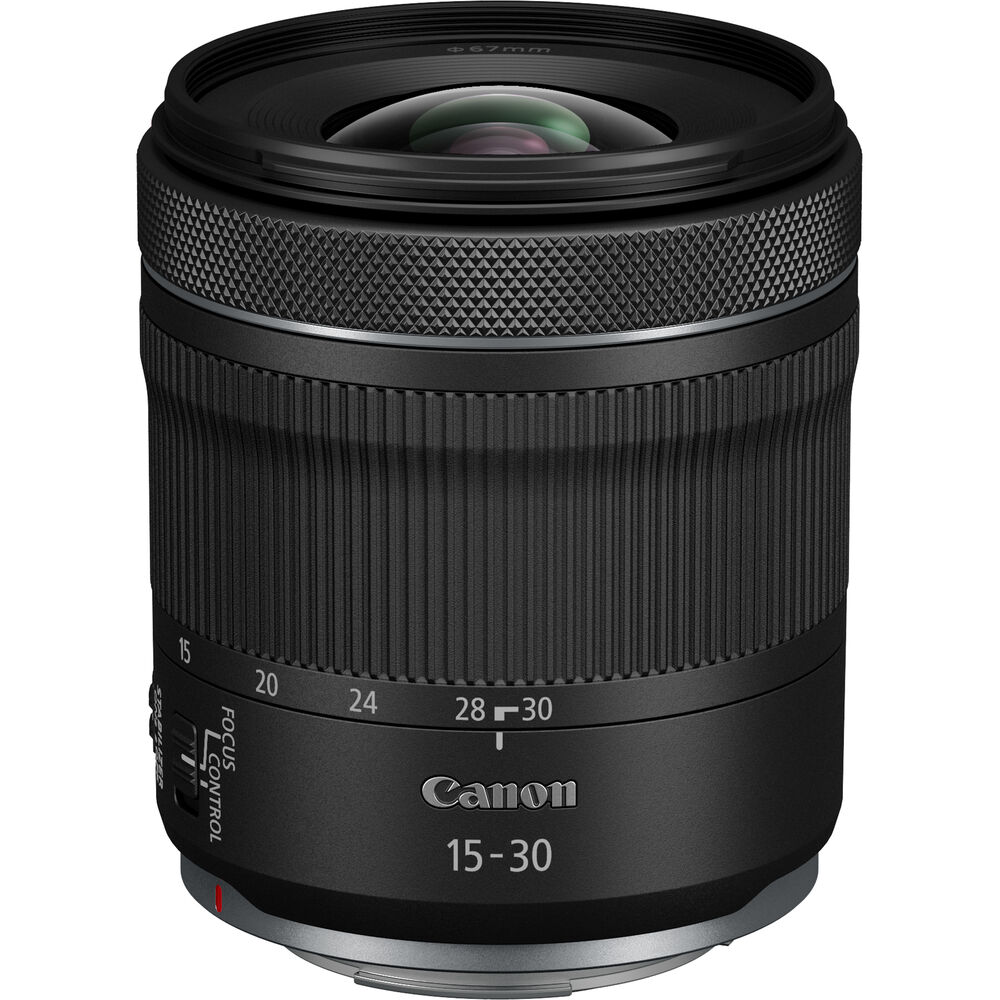 Canon RF 15–30 mm f/4,5–6,3 IS STM-Objektiv (Neu in weißer Box) – 7-teiliges Zubehörpaket