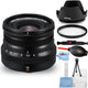 FUJIFILM XF 16mm f/2.8 R WR Lens (Black) 16611655 - 7PC Accessory Bundle Fujifilm