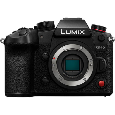 Panasonic Lumix GH6 spiegellose Kamera DC-GH6BODY – 7-teiliges Zubehörpaket