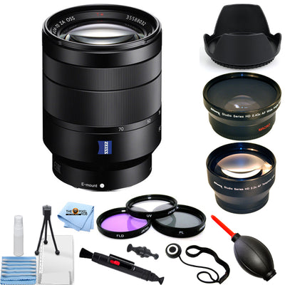 Sony Vario-Tessar T* FE 24-70 mm f/4 ZA OSS Objektiv SEL2470Z Pro Filter Kit Bundle