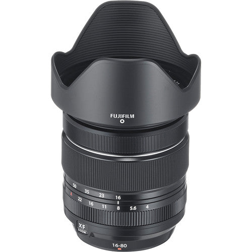 FUJIFILM XF 16–80 mm f/4 R OIS WR-Objektiv 16635613 – 12-teiliges Zubehörpaket