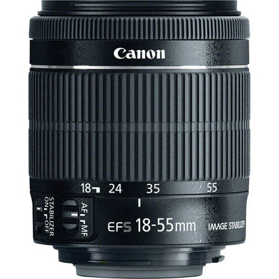 Canon EF-S 18-55mm f/3.5-5.6 IS STM Objektiv, weiße Box