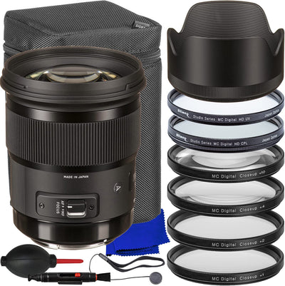 Sigma 50mm f/1.4 DG HSM Art Objektiv für Canon EF 311-101 - Filter Kit Bundle