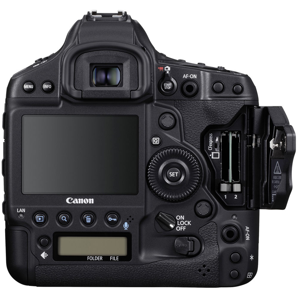 Canon EOS-1D X Mark III DSLR-Kamera (nur Gehäuse) 3829C005 – 14-teiliges Zubehörpaket