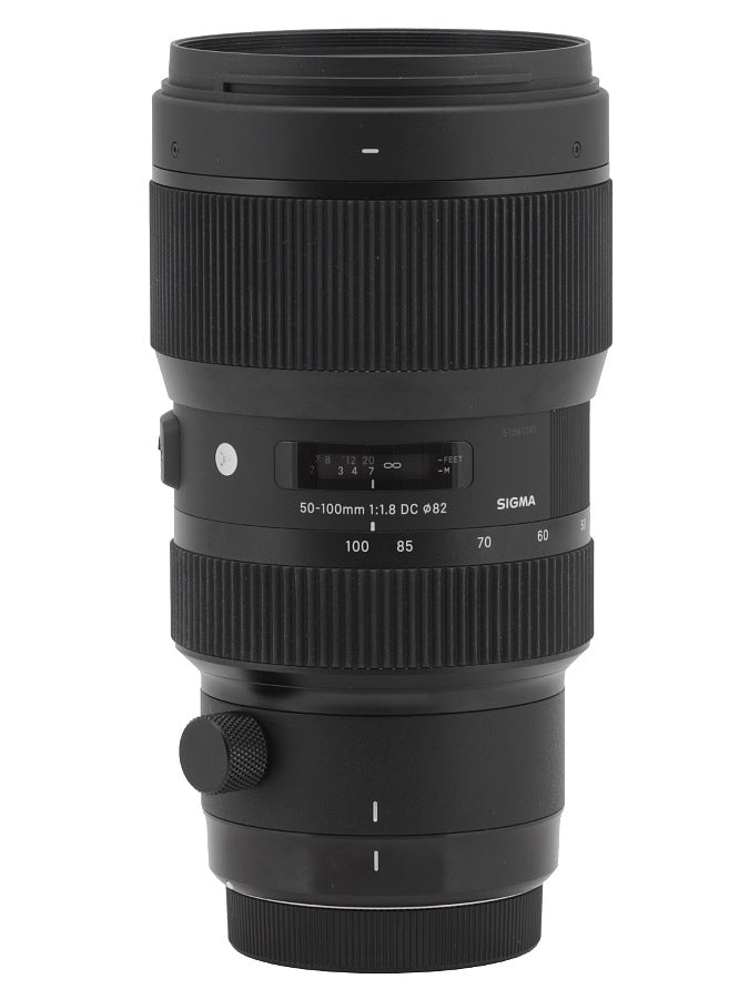 Sigma 50-100 mm f/1.8 DC HSM Art-Objektiv für Nikon F – 10-teiliges Zubehörpaket