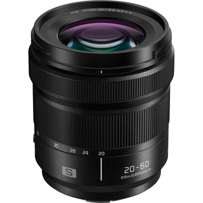 Panasonic Lumix S 20–60 mm f/3,5–5,6 Objektiv S-R2060 – 7-teiliges Zubehörpaket