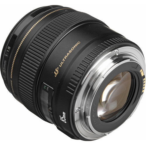 Canon EF 85mm f/1.8 USM Objektiv 2519A003 - 10-teiliges Zubehörpaket