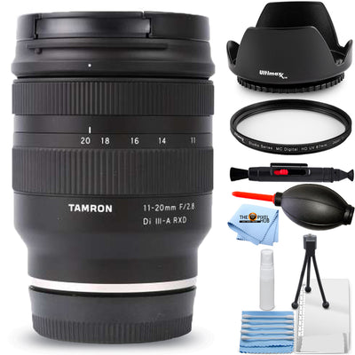 Tamron 11–20 mm f/2,8 Di III-A RXD-Objektiv für Sony E AFB060S-700 – UV-Filterpaket