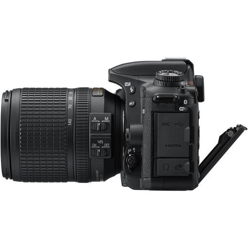 Nikon D7500 DSLR-Kamera mit 18-140-mm-Objektiv – 1582