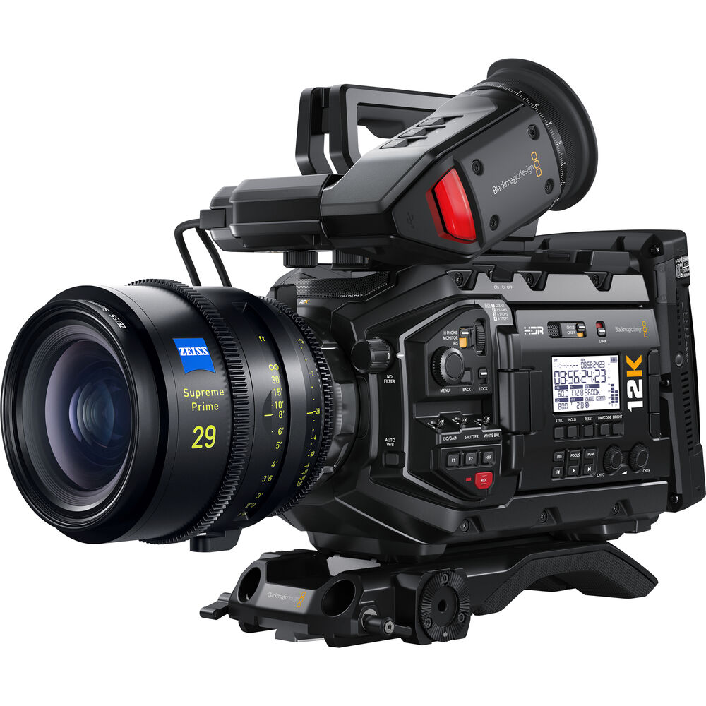 Blackmagic Design URSA Mini Pro 12K (PL) + 64 GB + Mikrofonsystem-Kit + Stativpaket