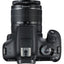 Canon EOS 2000D / Rebel T7 mit 18-55 mm IS II-Objektiv + EXT BATT + 64 GB-Paket
