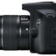 Canon EOS 2000D / Rebel T7 18-55 mm + 75-300 mm + 500 mm + 650-1300 mm 64 GB-Paket