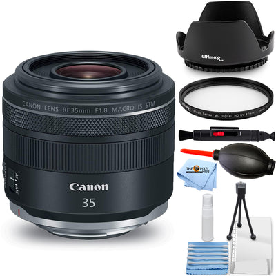 Canon RF 35mm f/1.8 IS Macro STM Objektiv 2973C002 + UV-Filter-Paket