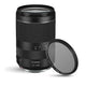 Canon RF 24-240mm f/4-6.3 IS USM Lens 3684C002 + UV Ultraviolet Filter Lens Canon