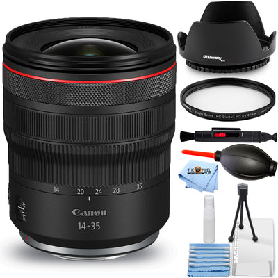 Canon RF 14-35mm f/4L IS USM Lens 4857C002 - 7PC Accessory Bundle