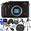FUJIFILM X-Pro3 Mirrorless Camera (Black) 600021381 - 12PC Accessory Bundle