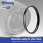 Canon EF-M 55-200mm f/4.5-6.3 IS STM Objektiv (Silber) im Bundle – Neu in weißer Box