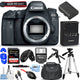 Canon EOS 6D Mark II DSLR Camera (Body Only) + 64GB + Flash + Tripod Bundle Canon
