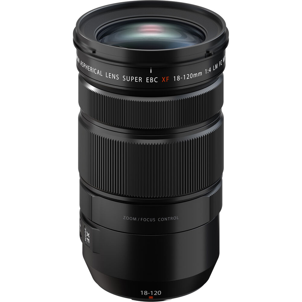 FUJIFILM XF 18–120 mm f/4 LM PZ WR Objektiv 16780224 – 7-teiliges Zubehörpaket