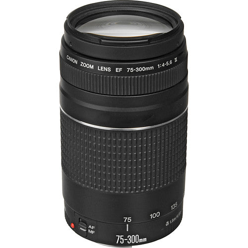 Canon EF 75-300mm f/4-5.6 III Objektiv (Schwarz) - 6473A003