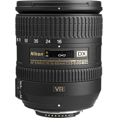 Nikon AF-S DX NIKKOR 16–85 mm 1:3,5–5,6G ED VR-Objektiv – 2178