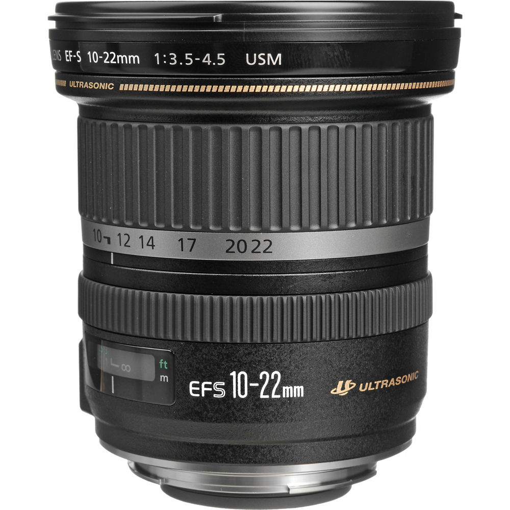 Canon EF-S 10-22mm f/3.5-4.5 USM Objektiv 9518A002 - 7-teiliges Zubehörpaket