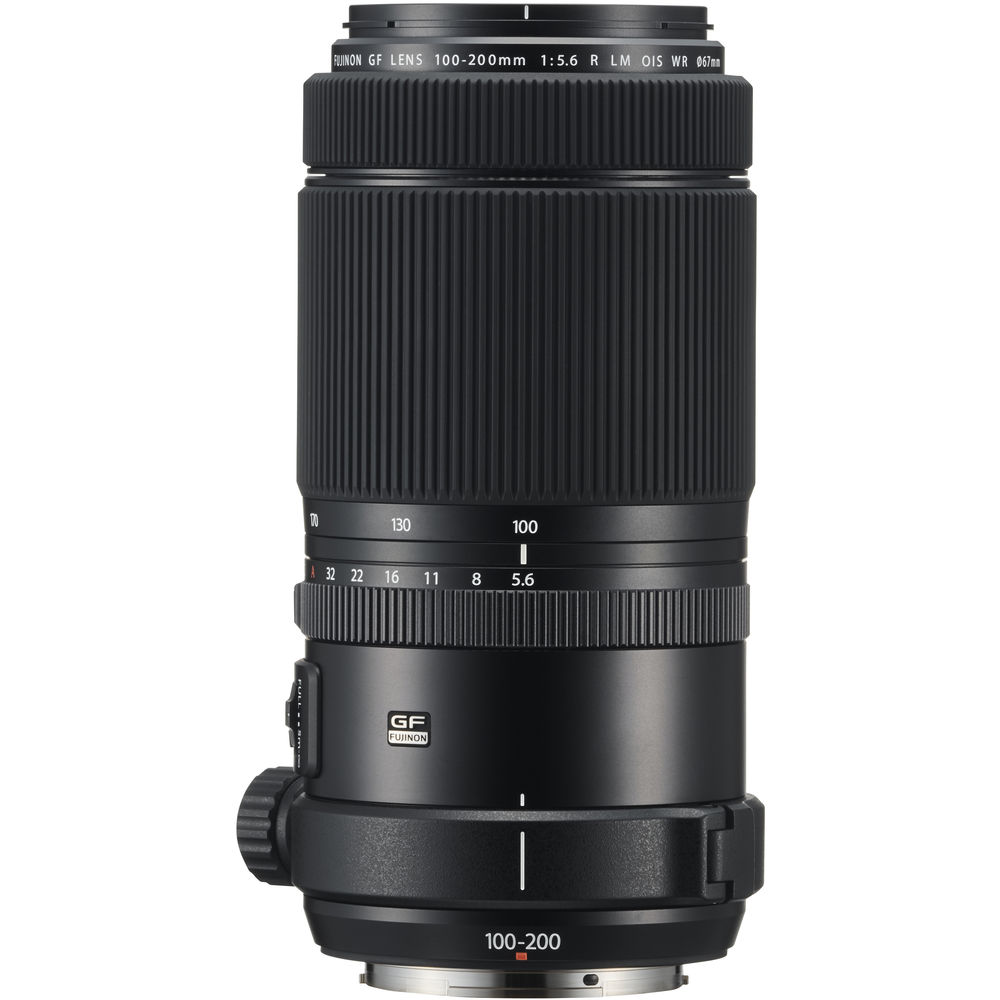 FUJIFILM GF 100-200 mm f/5,6 R LM OIS WR Objektiv 600020702 - 7-teiliges Zubehörpaket