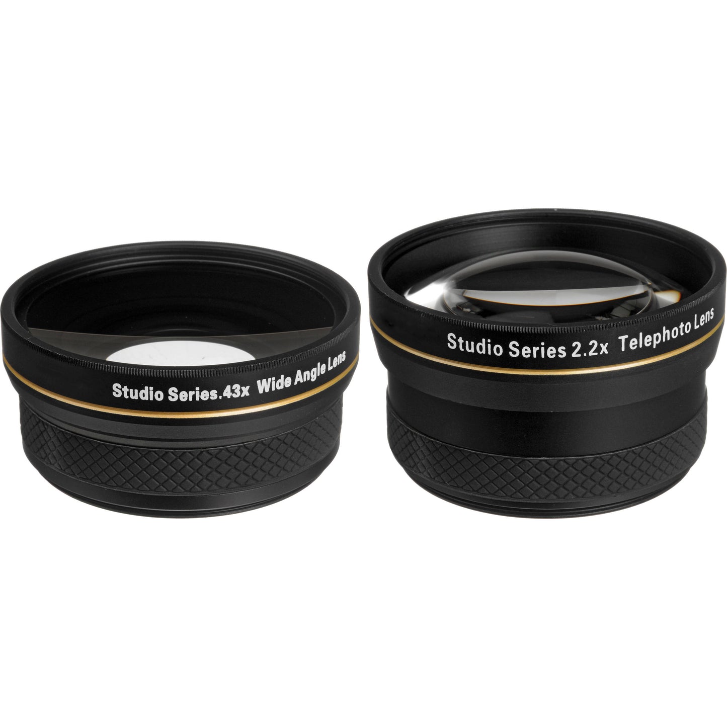 37MM .43X WIDE ANGLE AND 2.2X TELEPHOTO KIT Travel Lens Kit for Video Camera and DSLR