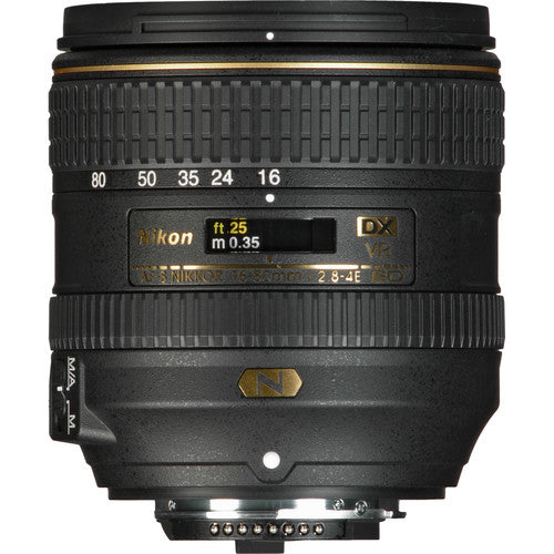 Nikon AF-S DX NIKKOR 16-80mm f/2.8-4E ED VR Lens - 20055