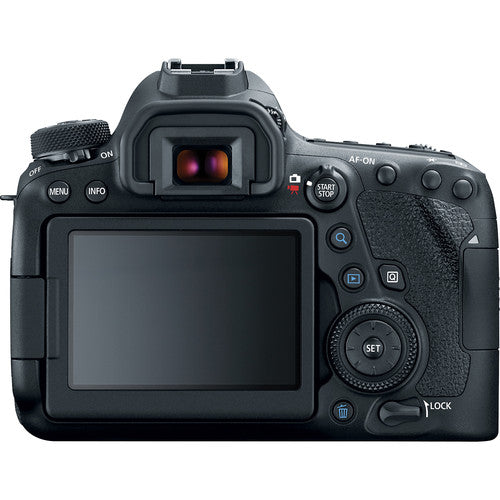 Canon EOS 6D Mark II DSLR mit 24-70 mm II USM-Objektiv – 64 GB Flash-Top-Value-Paket