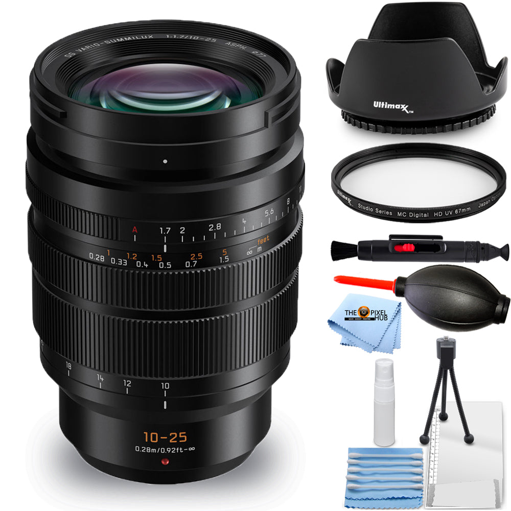 Panasonic Leica DG Vario-Summilux 10-25mm f/1.7 ASPH. Objektiv H-X1025 - UV-Paket