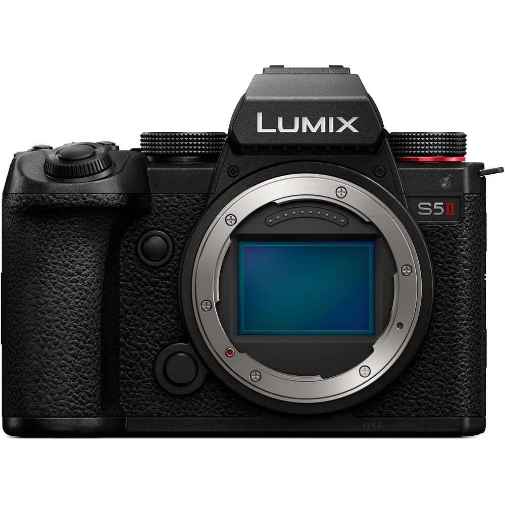 Panasonic Lumix S5 II spiegellose Kamera DC-S5M2BODY – 7-teiliges Zubehörpaket