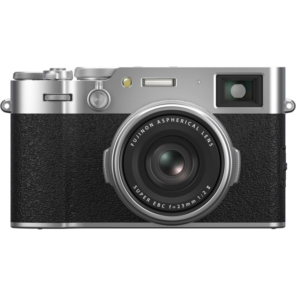 FUJIFILM X100VI Digitalkamera (Silber) 16821822 - 12-teiliges Zubehörpaket