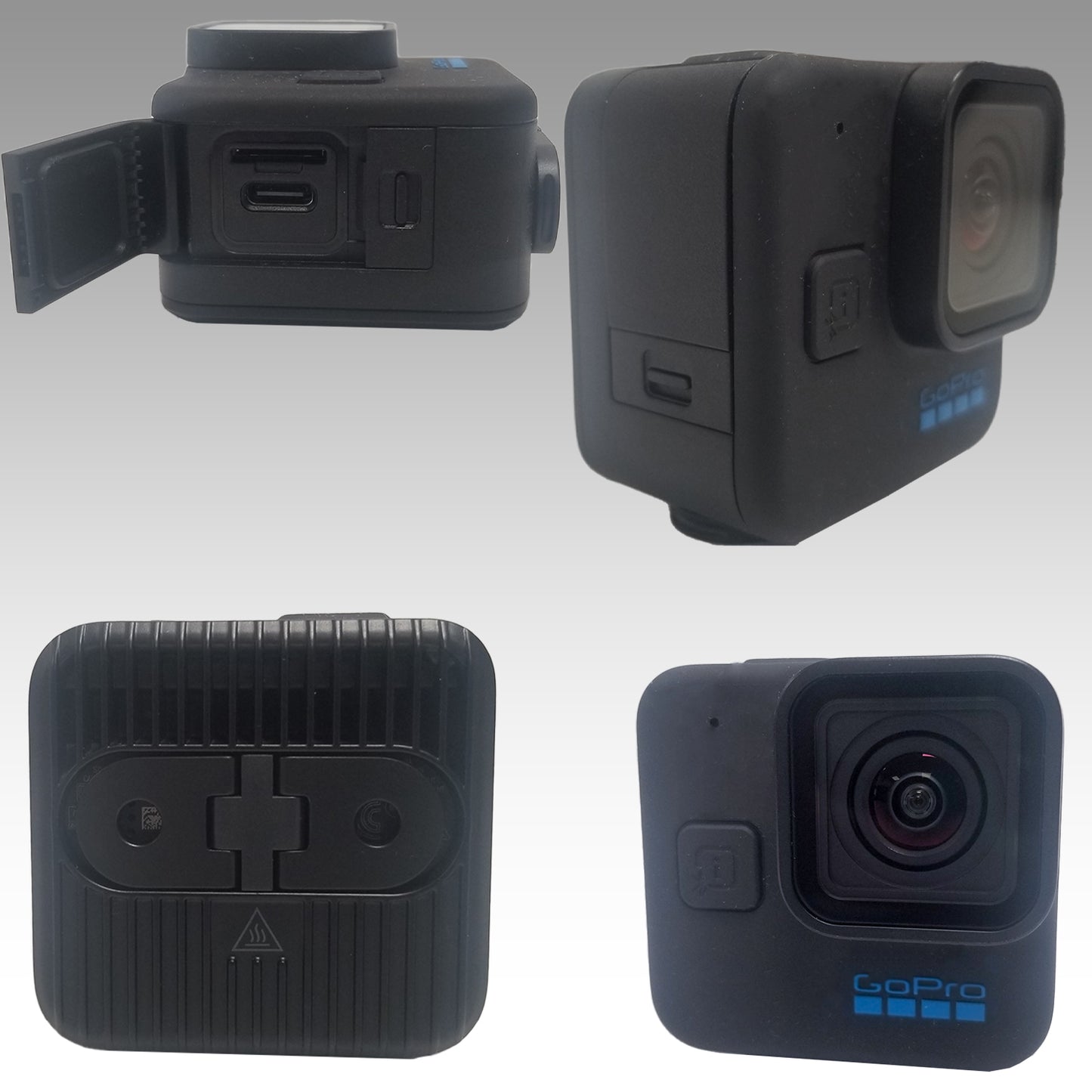 GoPro HERO11 Black Mini Hero 11 Basic-Zubehörset mit Einbeinstativ und 64 GB-Bundle